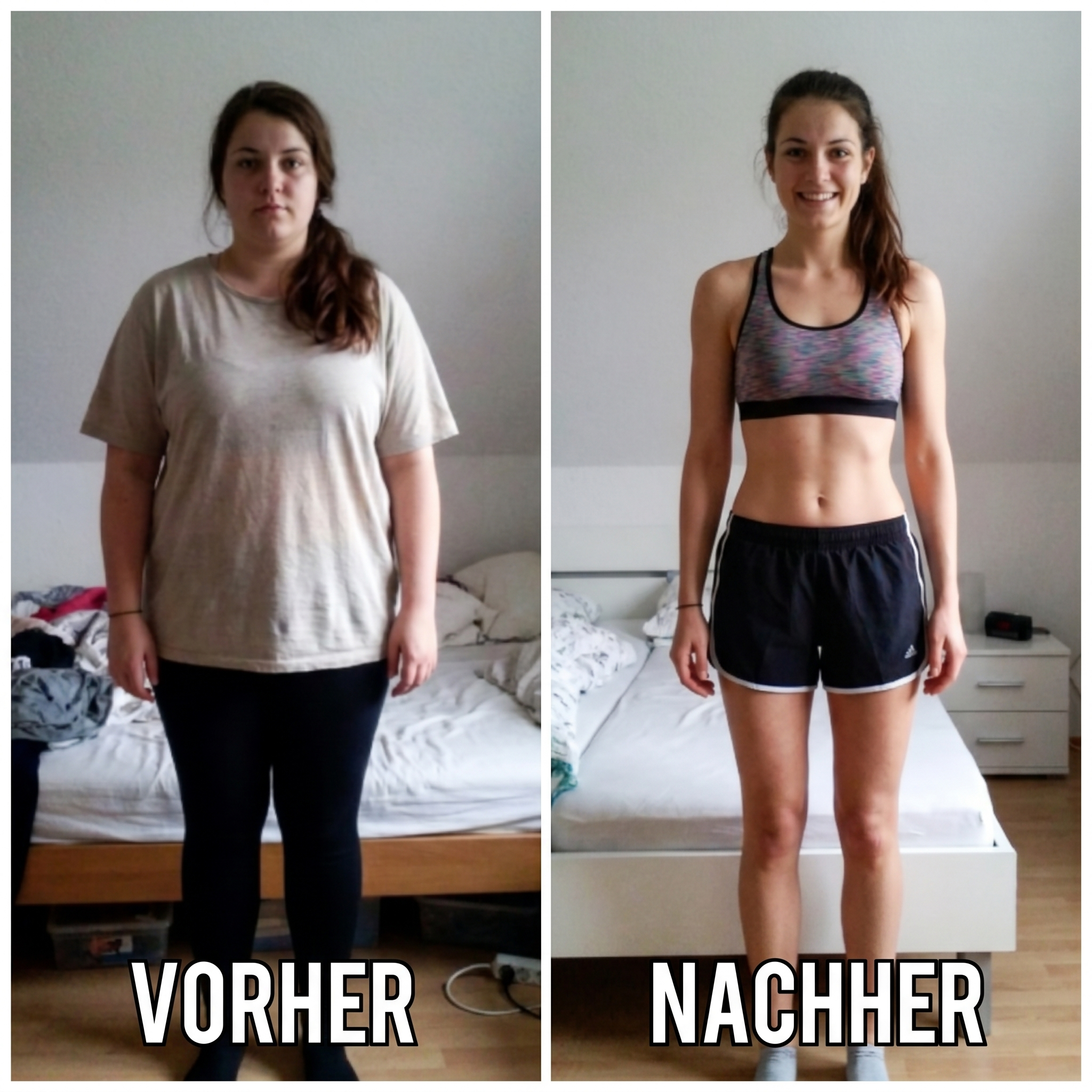 Vorher Nachher